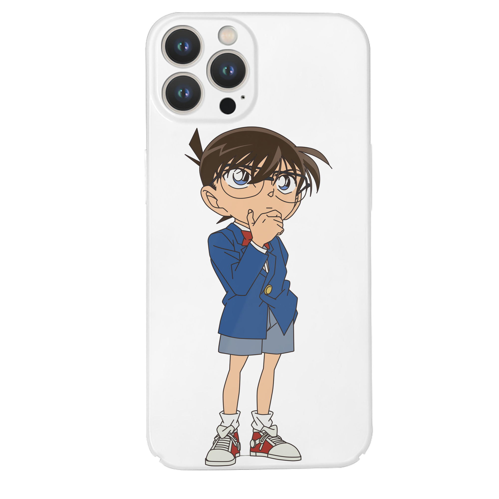 （画像用） 名探偵コナン 江戸川 コナン Detective Conan Conan Edogawa 【iPhone 14シリーズ対応】ハードケース
